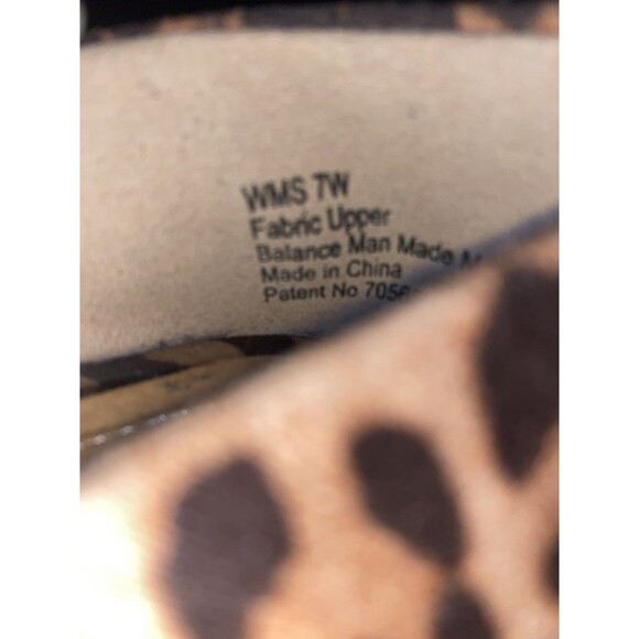 Lane Bryant Shoes Womens sz 7 W Brown Leopard Flats - Picture 2 of 7